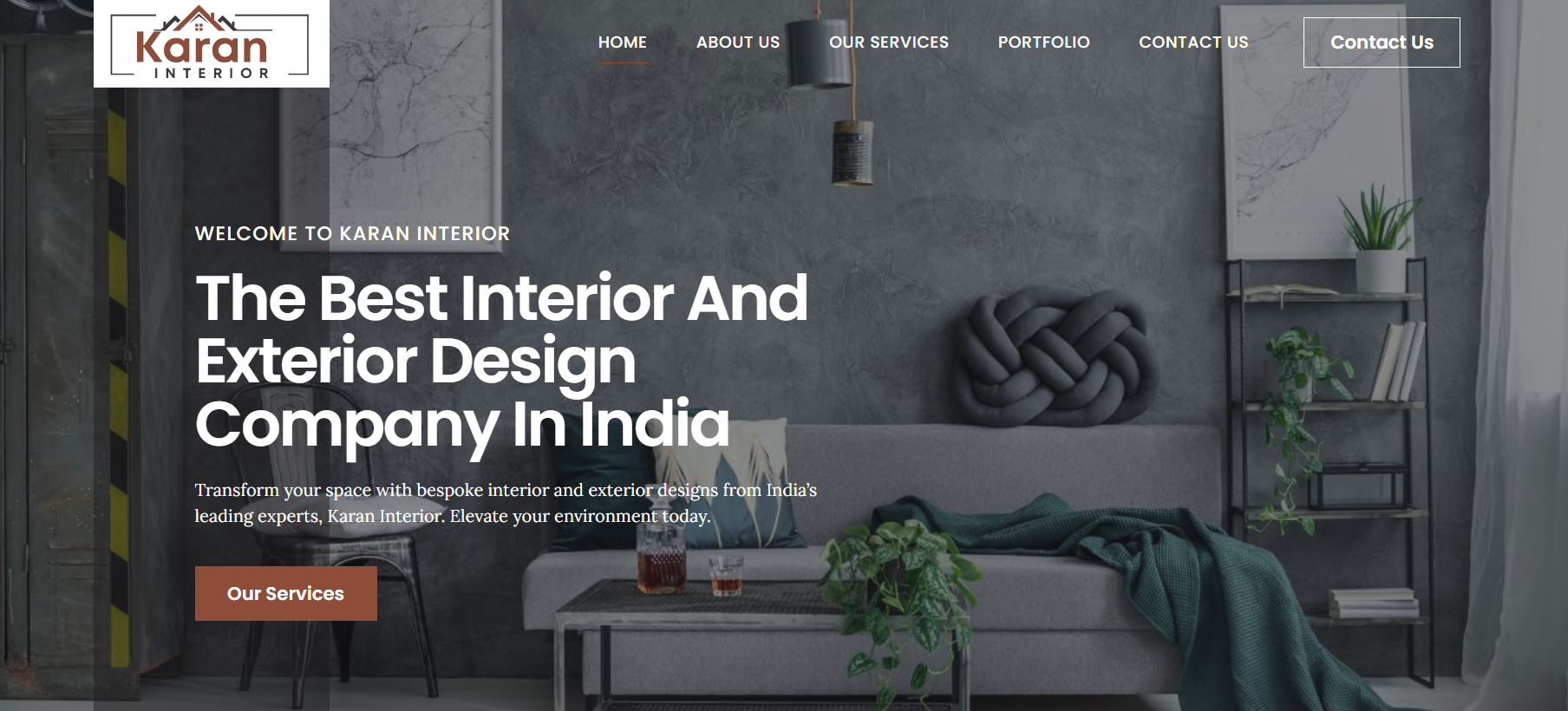 Interior Design Website